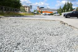 Улица Геологов сменит плиты на асфальт