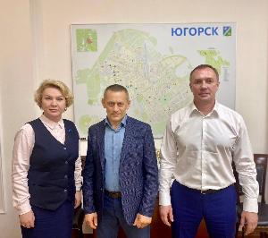 Югорск посетил Дмитрий Александрович Аксёнов