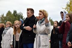 Евгения Комиссаренко приняла участие в общественном обсуждении по благоустройству парка по ул. Менделеева