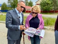 В Югорске стартовали обходы избирательных округов.