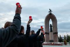 В Югорске состоялась акция «Свеча памяти»