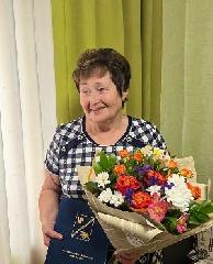 Рыжовой Клавдии Ивановне 75 лет