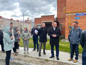 Состоялся очередной обход избирательный округов № 7 и № 10