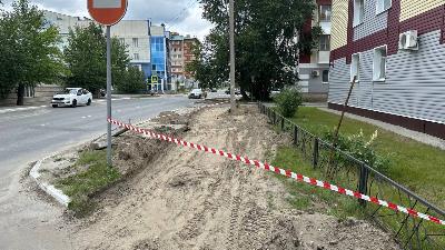 Новый тротуар появится на улице Механизаторов