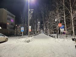 В Югорске-2 обновили освещение