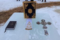 В Югорске прошли крещенские купания