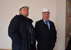 Михаил Бодак и Андрей Бородкин проинспектировали строительство нового детского сада