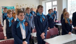 Участники специальной военной операции провели «Урок мужества» для учащихся лицея