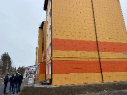 В Югорске продолжается строительство многоквартирных домов