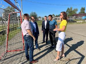 Партийцы Югорска оценили состояние спортивных площадок в городе Югорске.