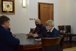 Глава Югорска встретился с уполномоченным по защите прав предпринимателей Югры