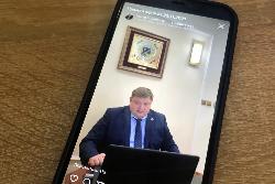 Андрей Бородкин провёл прямой эфир с жителями Югорска