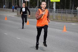 В Югорске прошла легкоатлетическая эстафета