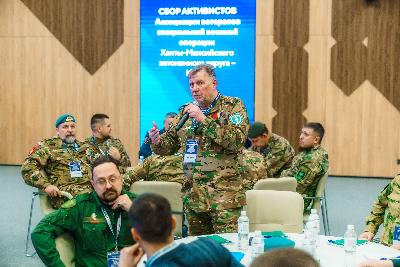 Ветераны спецоперации из Югорска — участники регионального сбора активистов Ассоциации ветеранов СВО