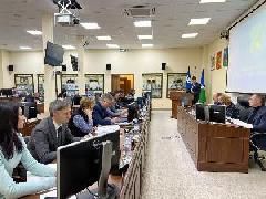 Сегодня состоялось совместное заседание комиссий Думы по регламенту, нормотворчеству и депутатской этике, по экономической политике и по социальной политике