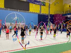 Завершились межрегиональные соревнования по художественной гимнастике «Рассвет»