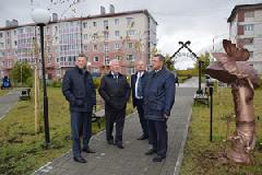 Югорск с рабочим визитом посетил депутат Думы ХМАО-Югры Василий Филипенко