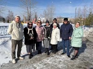 Реализация проекта сквера «Северное Сияние»  на контроле у партийцев Югорска.