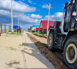 В Югорске приступили к реализации инициативного проекта ТОС «Снегири»