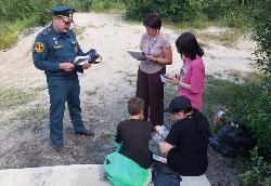 Продолжаются рейды по водоемам Зеленой зоны