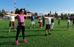 Югорск продолжает готовиться ко Дню физкультурника