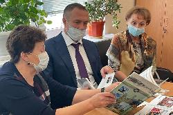 Депутаты посетили Совет ветеранов