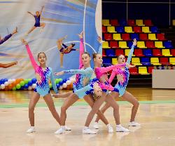 В Югорске прошли соревнования на Кубок Югры по спортивной аэробике
