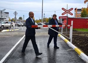 Михаил Бодак принял участие в открытии нового объекта благоустройства в Югорске