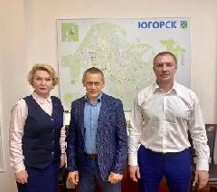 Югорск посетил Дмитрий Александрович Аксёнов