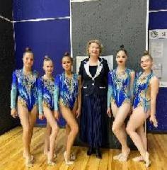 В Центре Югорского спорта состоялись межрегиональные соревнования по художественной гимнастике "Рассвет"