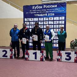 Три медали Югорска на Кубке России по легкой атлетике с ПОДА
