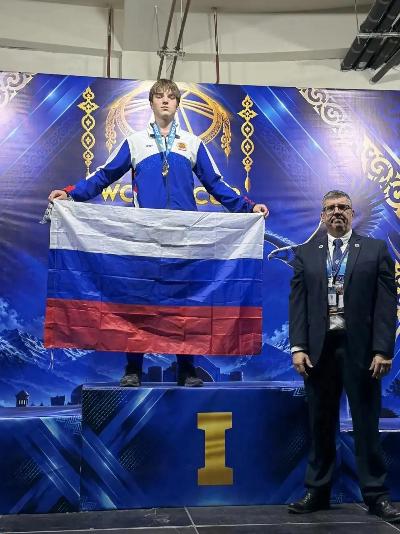 Александр Попов завоевал три золота на Кубке мира по тхэквондо